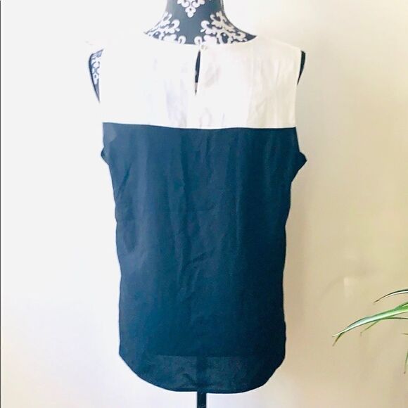 𝅺Calvin Klein black & white top, M - Picture 4 of 5